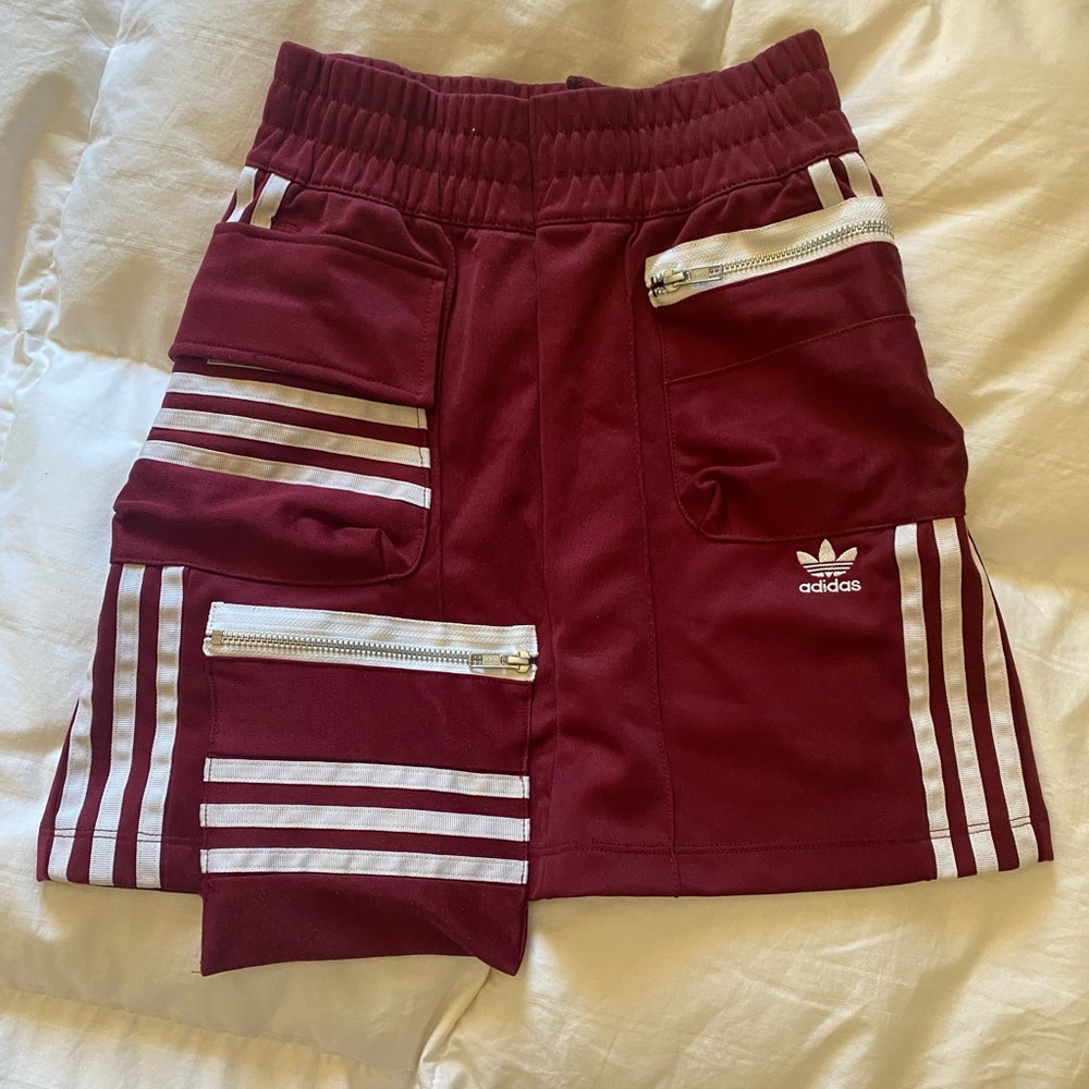 Frankie collective rework adidas skirt .